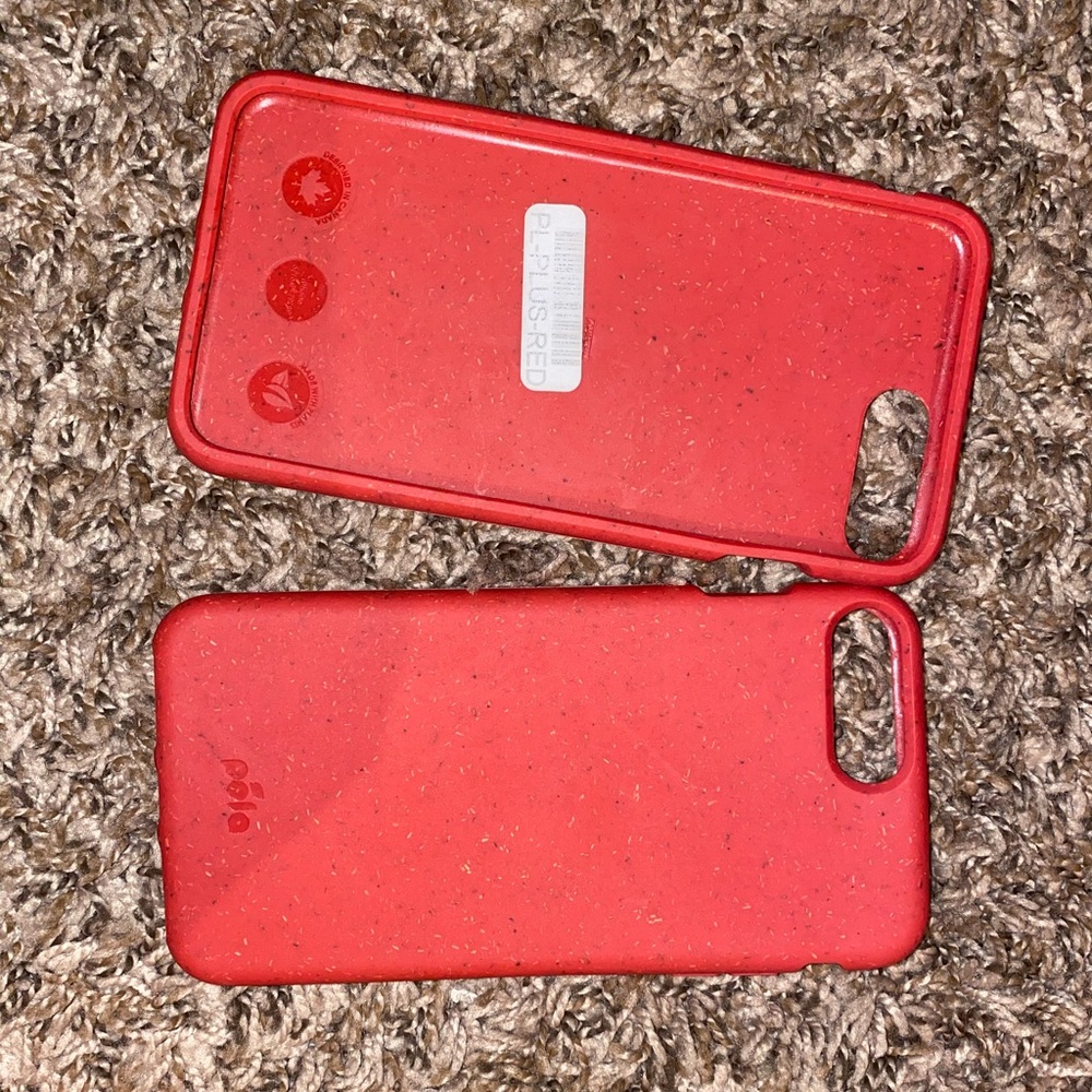 Pela phone case iphone 6/7/8 + red